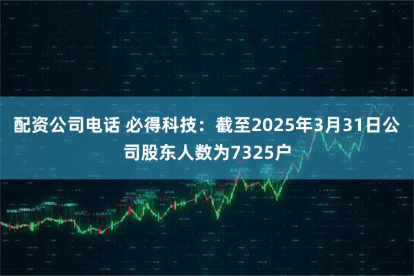 配资公司电话 必得科技：截至2025年3月31日公司股东人数为7325户